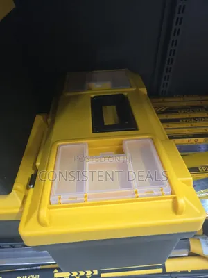 Epica Star 19" Empty Portable Plastic Tool Box