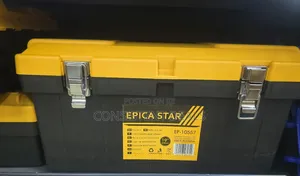 Epica Star 19" Empty Portable Plastic Tool Box