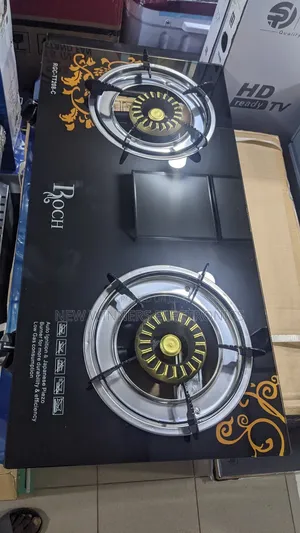 Rosch Glass Gas Cooker 2 Burner