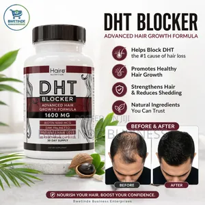 DHT Blocker Hair Growth Supplement - Biotin Saw Palmetto