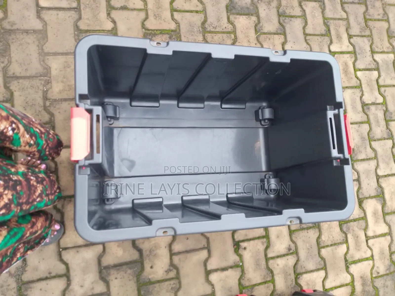 160ltr Durable Stackable Plastic Storage Container