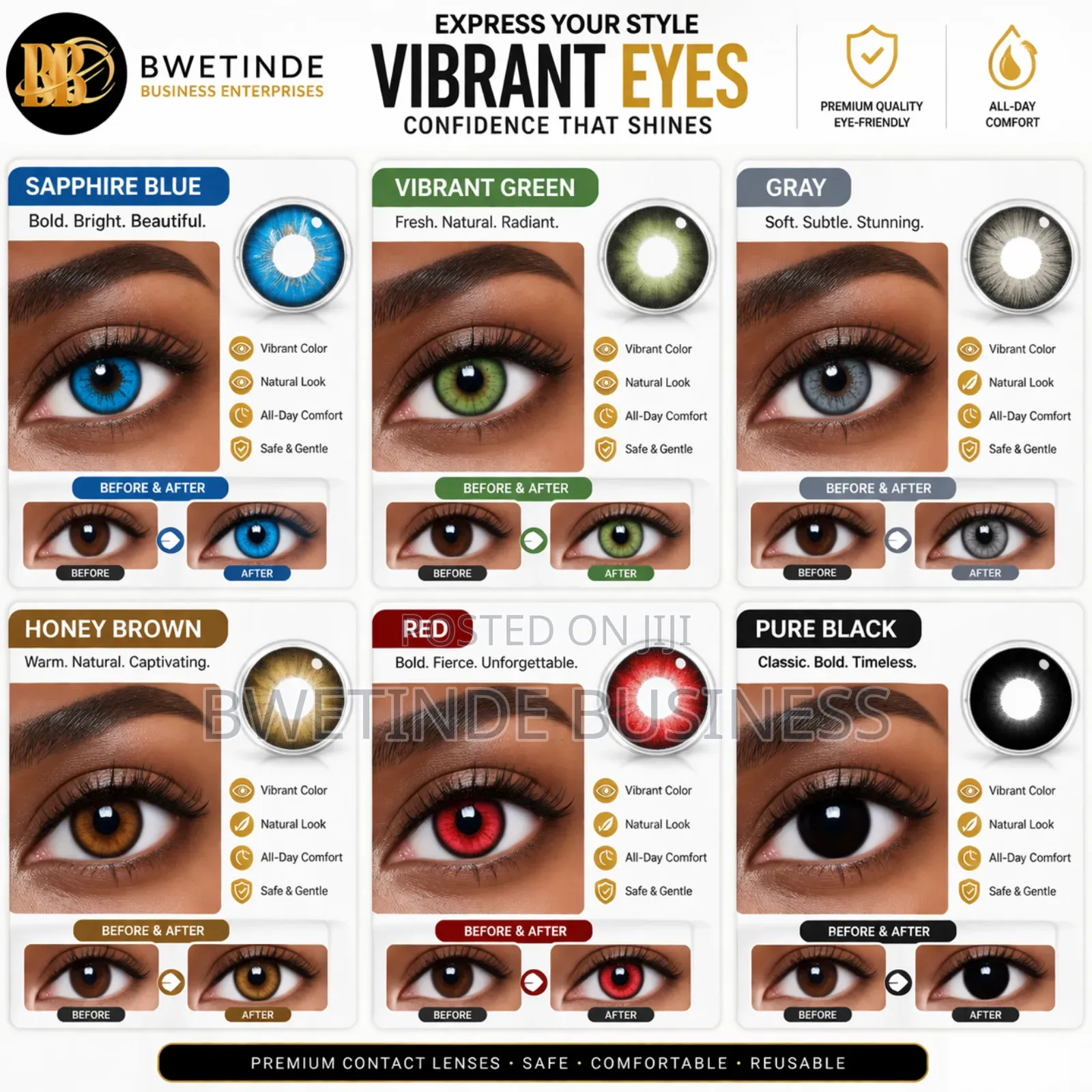 Coloured Soft Contact Lens