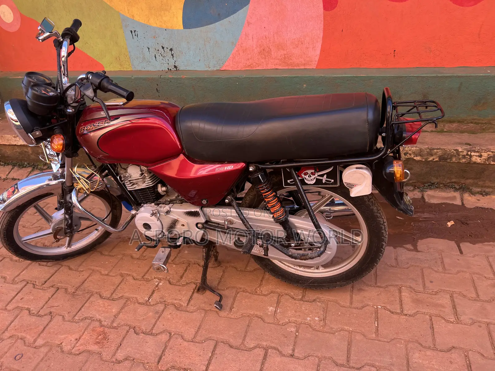 Bajaj Boxer 100 2018 Red