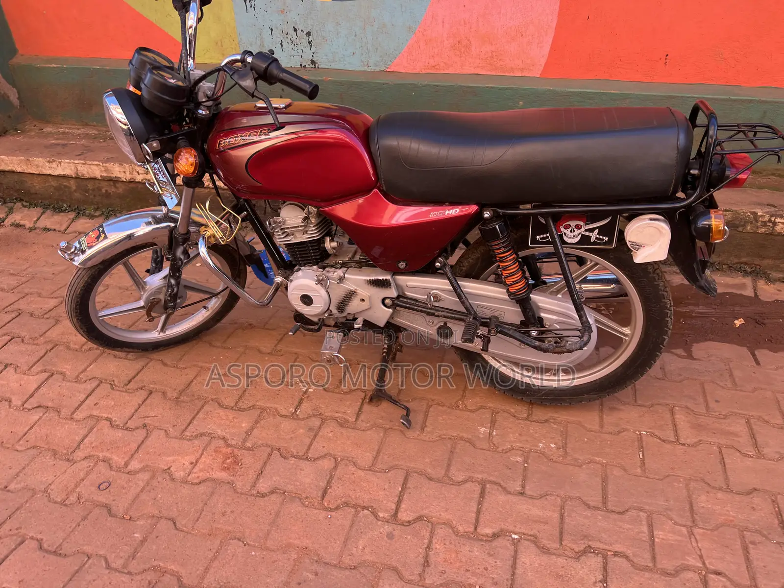 Bajaj Boxer 100 2018 Red