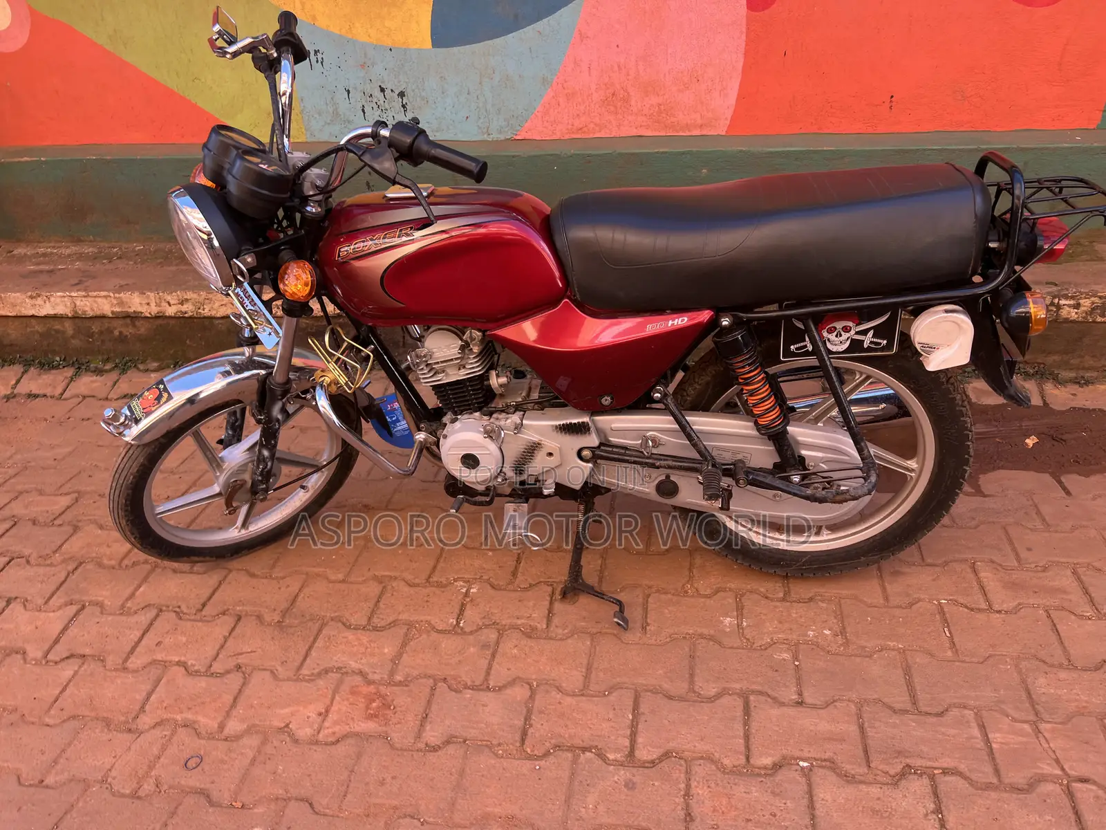 Bajaj Boxer 100 2018 Red