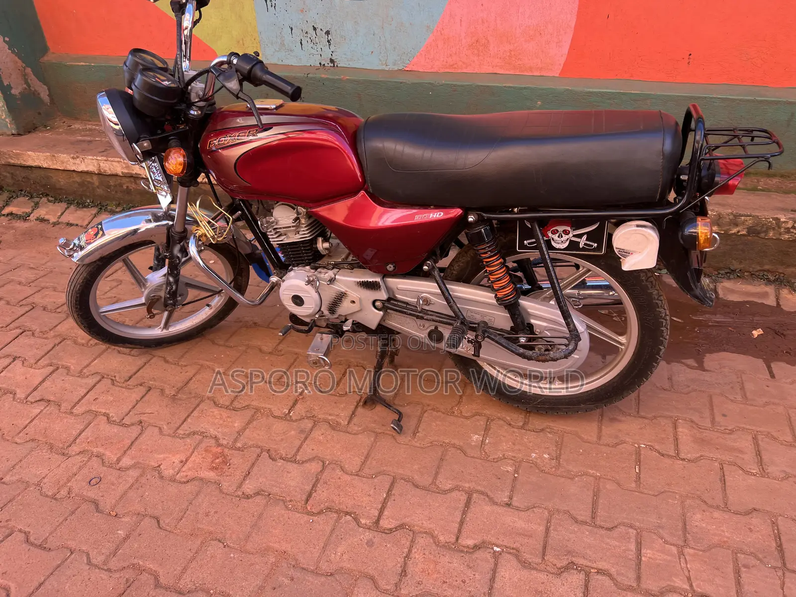 Bajaj Boxer 100 2018 Red