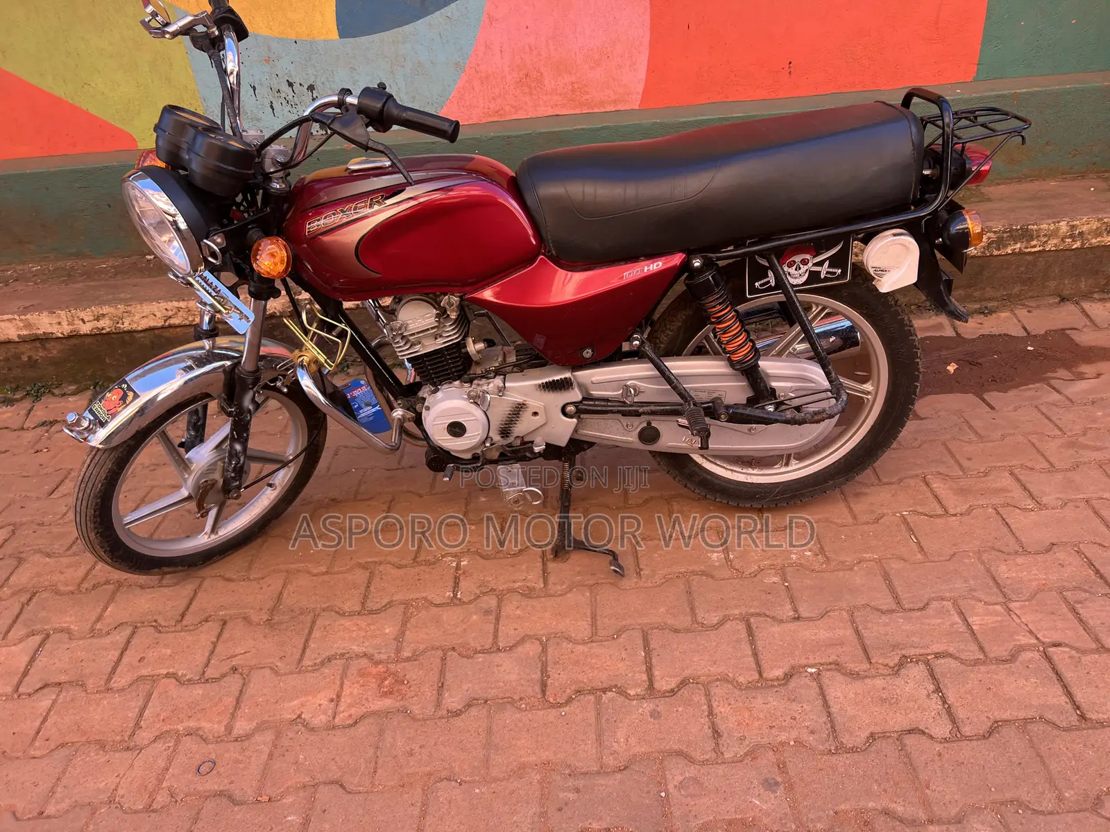 Bajaj Boxer 100 2018 Red