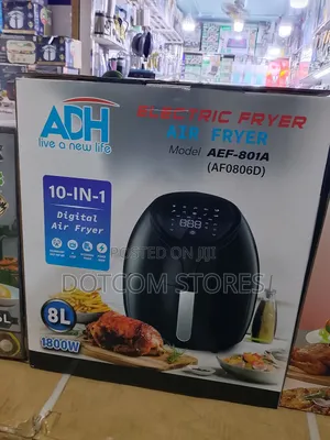 Adh 8l Digital Air Fryer (Model Aef-801a/Af0806d).