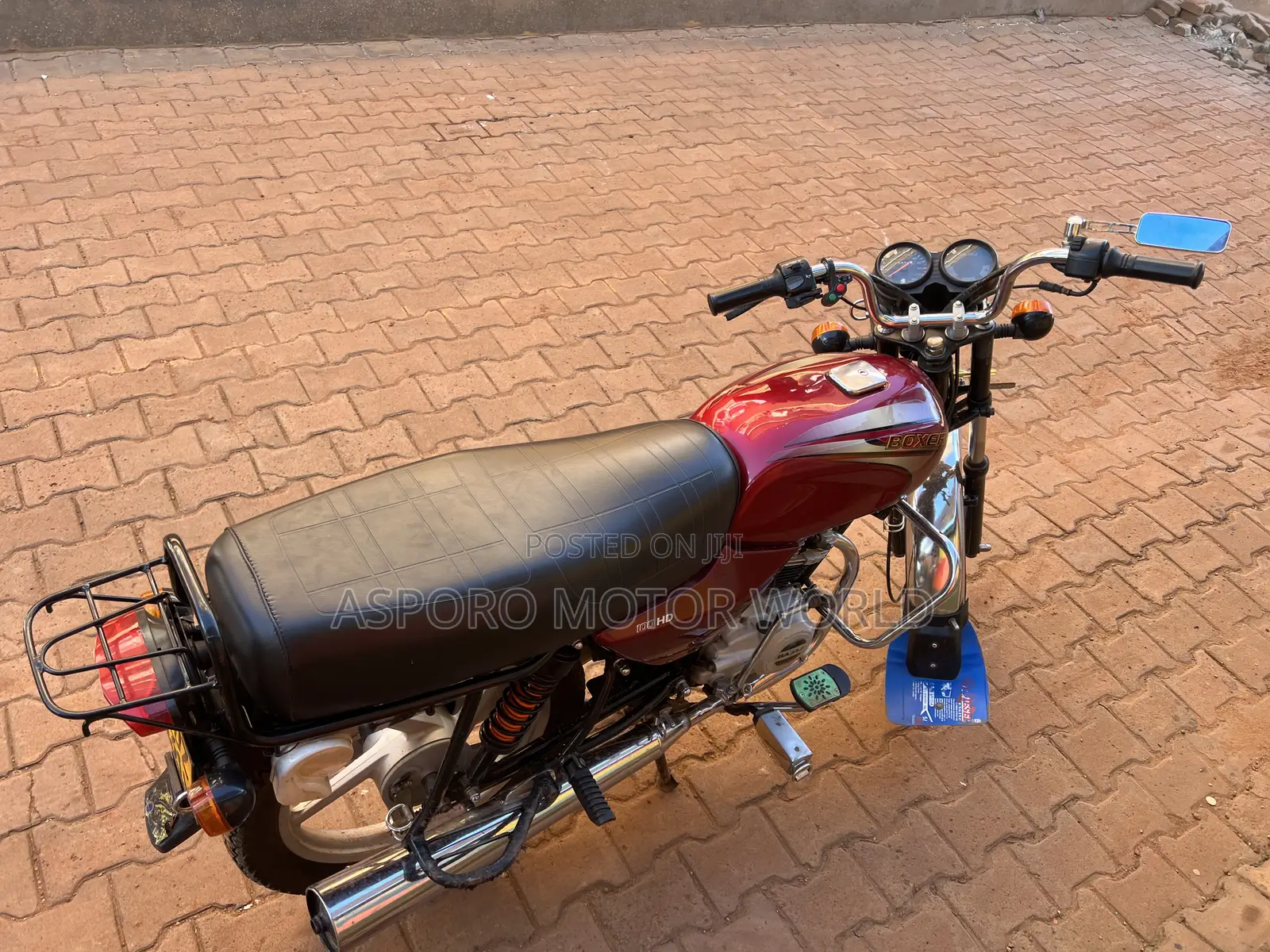 Bajaj Boxer 100 2018 Red