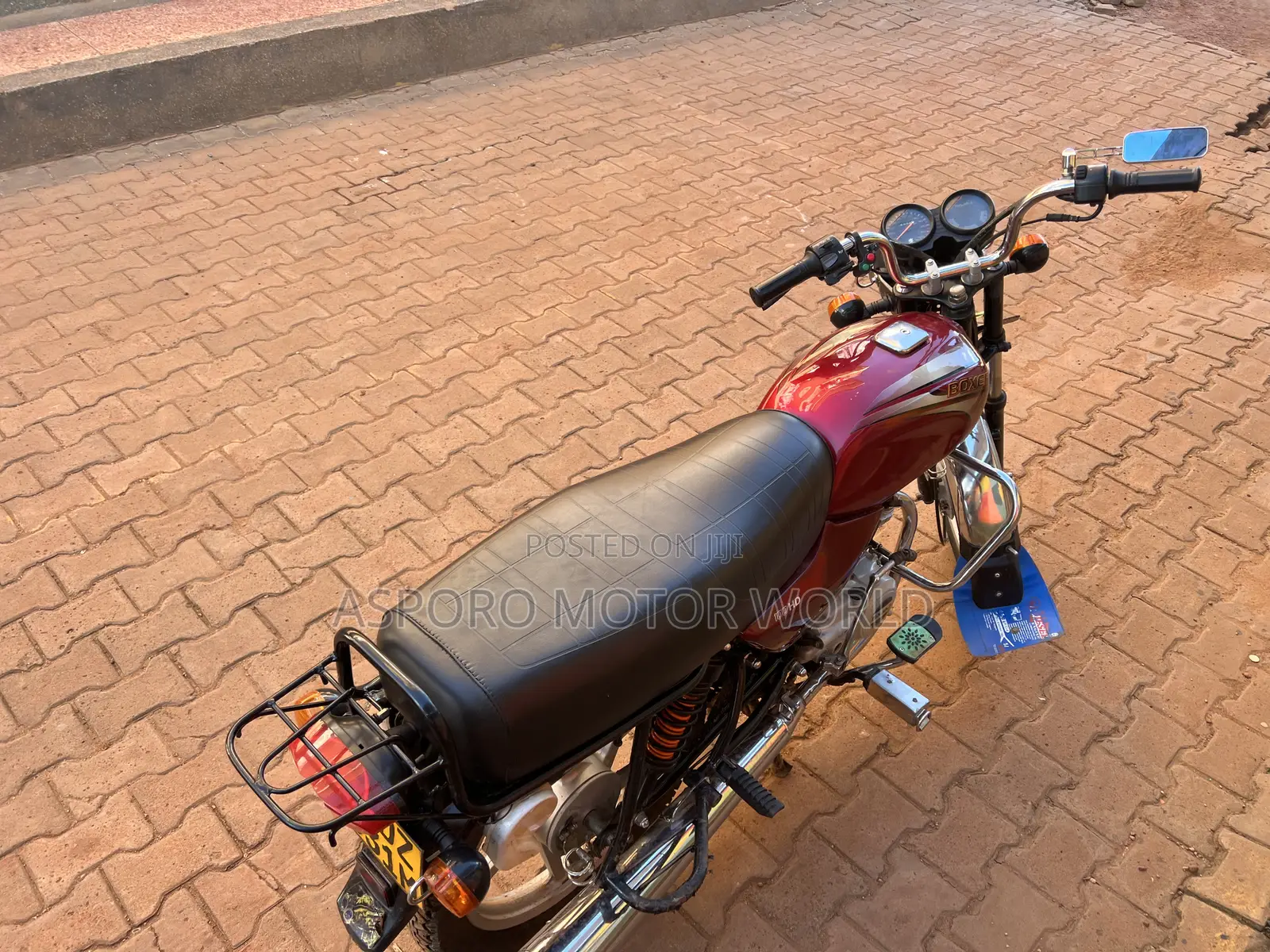 Bajaj Boxer 100 2018 Red