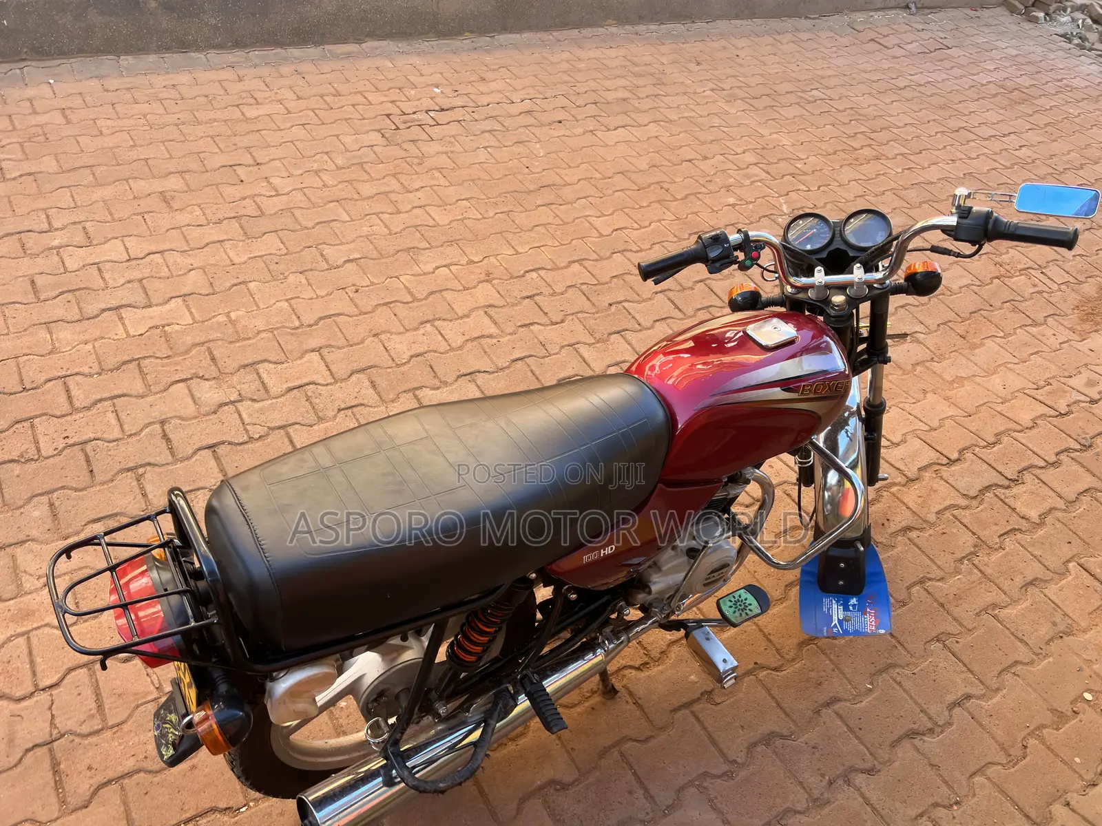 Bajaj Boxer 100 2018 Red