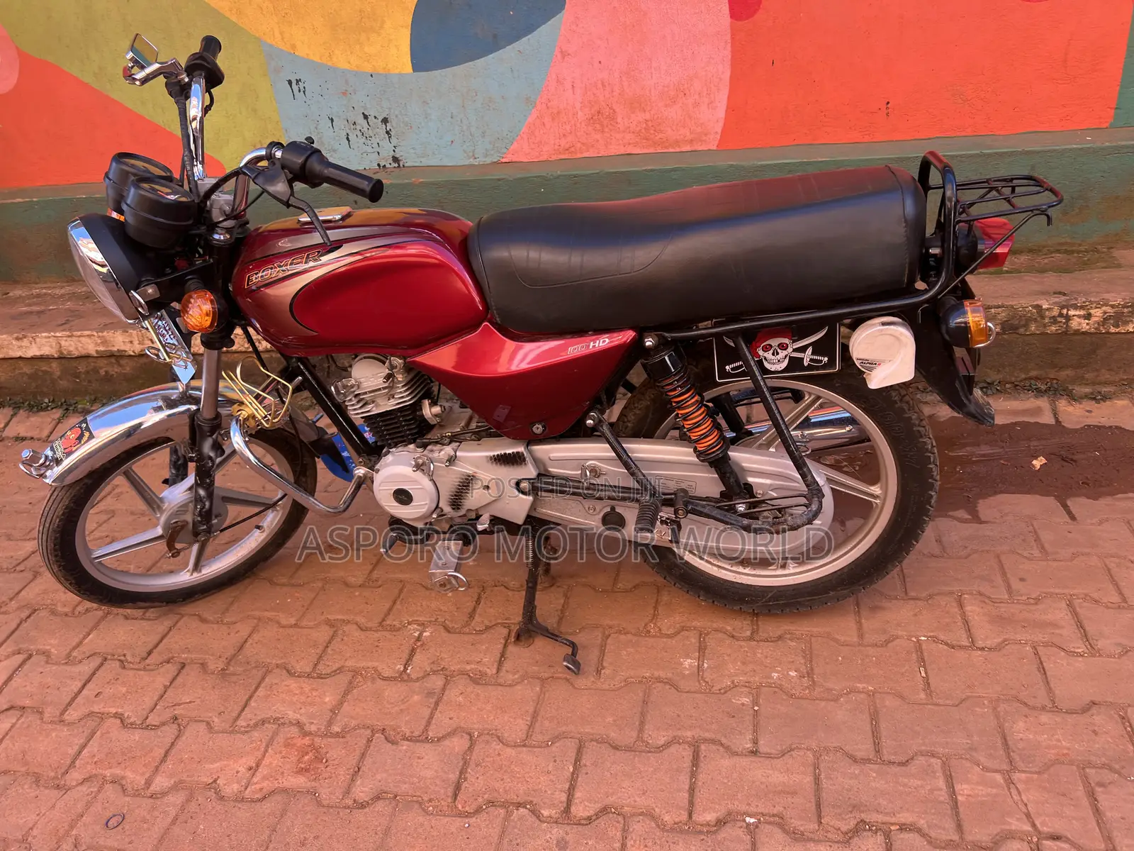 Bajaj Boxer 100 2018 Red