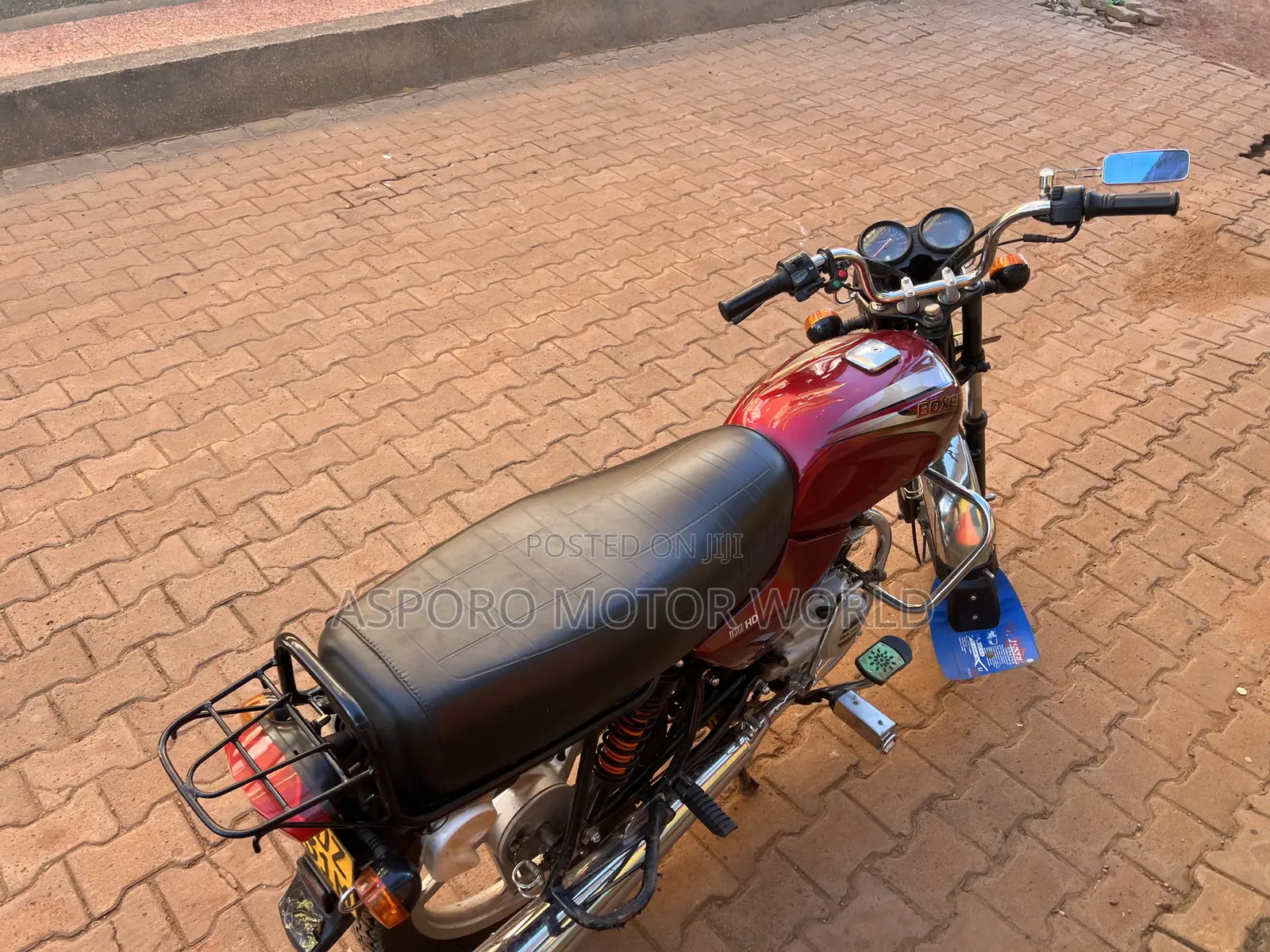 Bajaj Boxer 100 2018 Red
