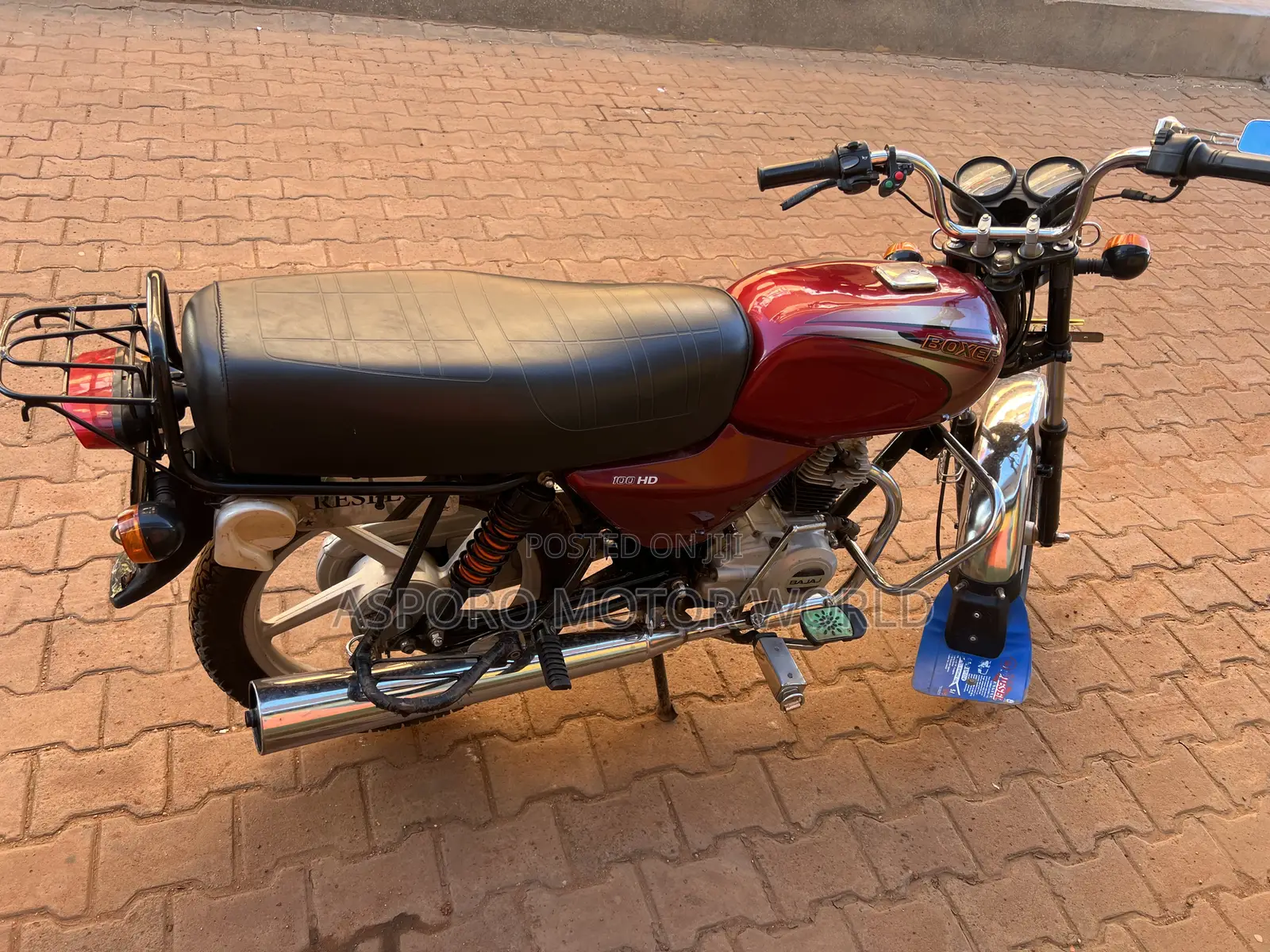 Bajaj Boxer 100 2018 Red