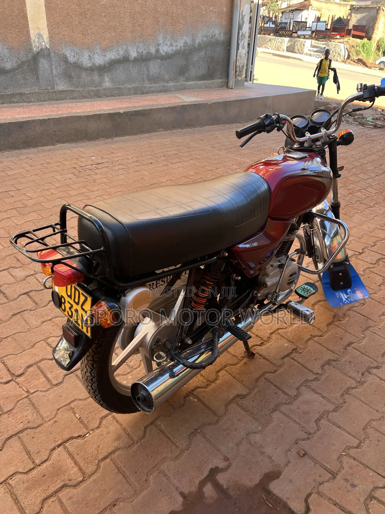Bajaj Boxer 100 2018 Red