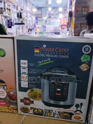 Power Crest 7.0l Electric Pressure Cooker (Model: Pc-Pc2200w).