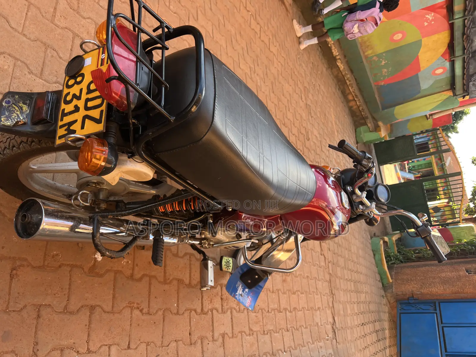 Bajaj Boxer 100 2018 Red