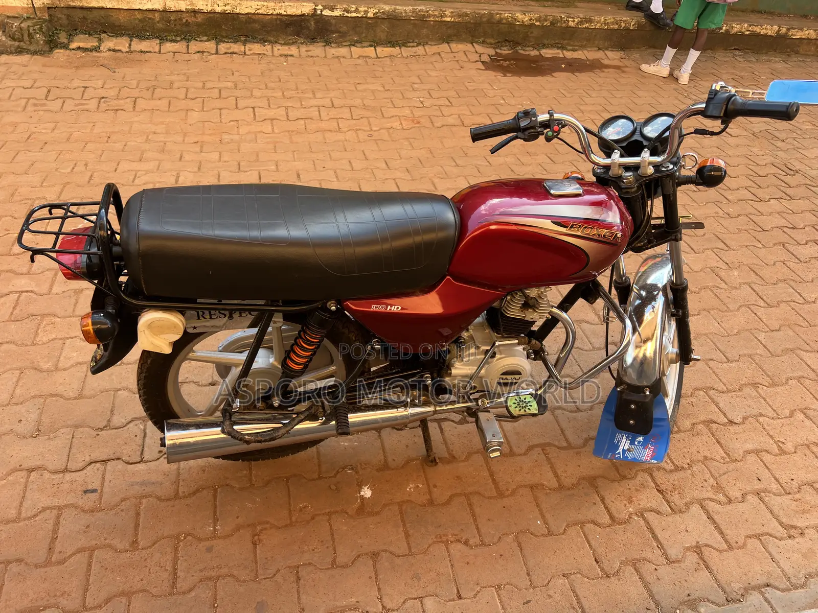 Bajaj Boxer 100 2018 Red