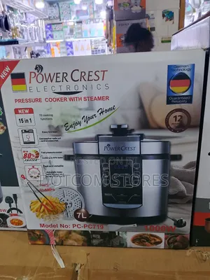 7l Power Crest 15-in-1 Electric Pressure Cooker With Steamer.