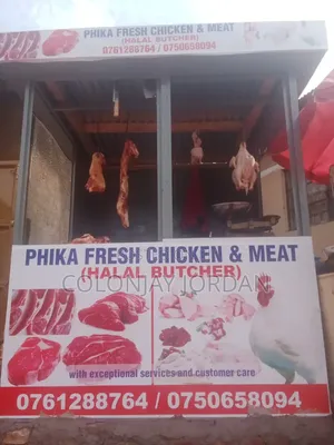 Beef and Chicken Butcher Shop.