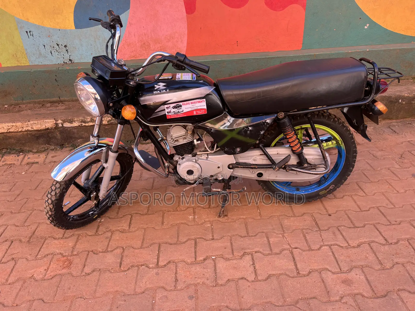Bajaj Boxer 100 2018 Black
