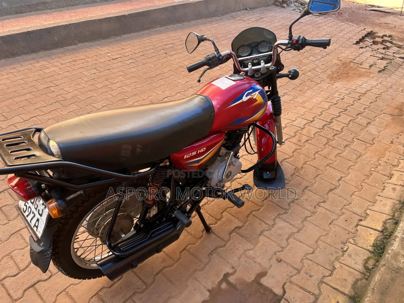 Bajaj CT 125X 2025 Red