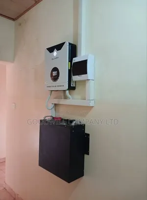 2.5keh 24v Lithium Battery 3000w Hybrid Inverter Power Backup System