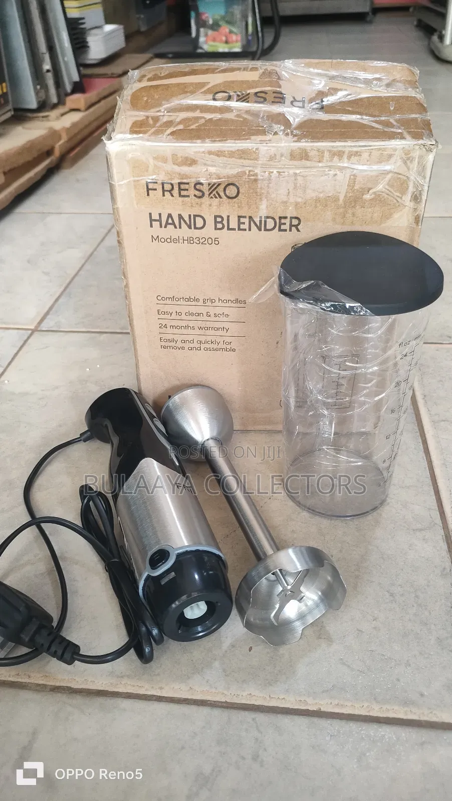 Uk Used Fresko Hand Blender, Model Hb3205.