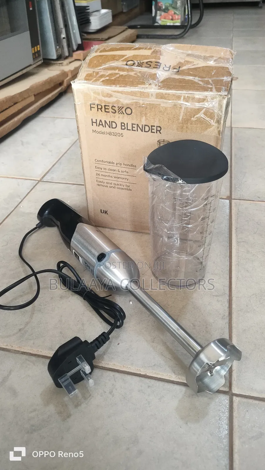 Uk Used Fresko Hand Blender, Model Hb3205.
