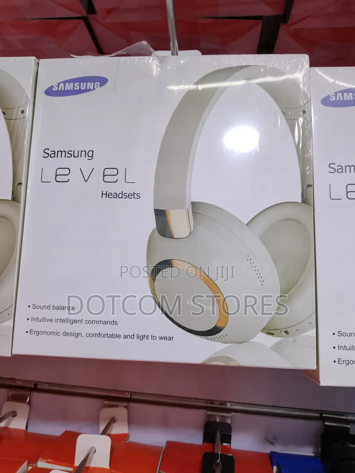 Pair of Samsung Level Wireless Over-Ear Headphones,