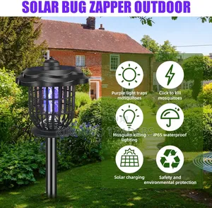 Solar Bug Zapper Outdoor Waterproof
