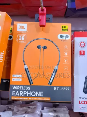 JBL Bt-6899 Wireless Neckband Earphone.