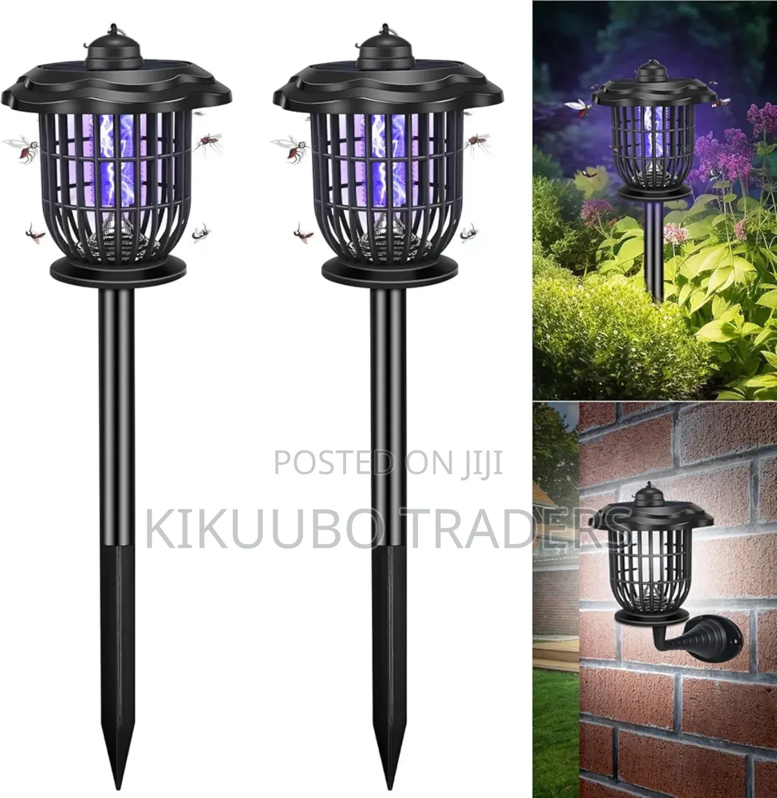 Solar Bug Zapper Outdoor Waterproof