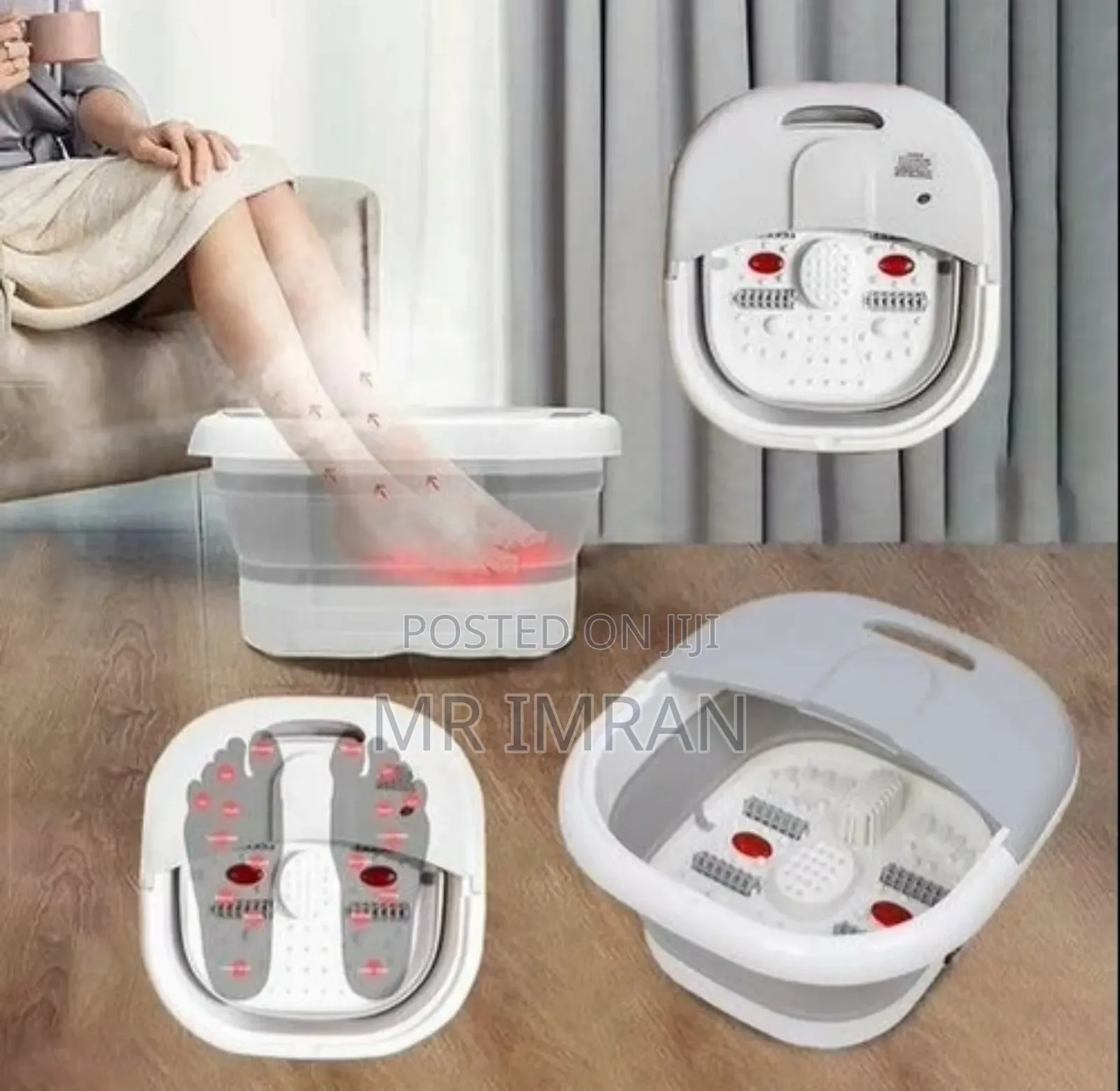 Foldable, Portable Foot Soak Basin