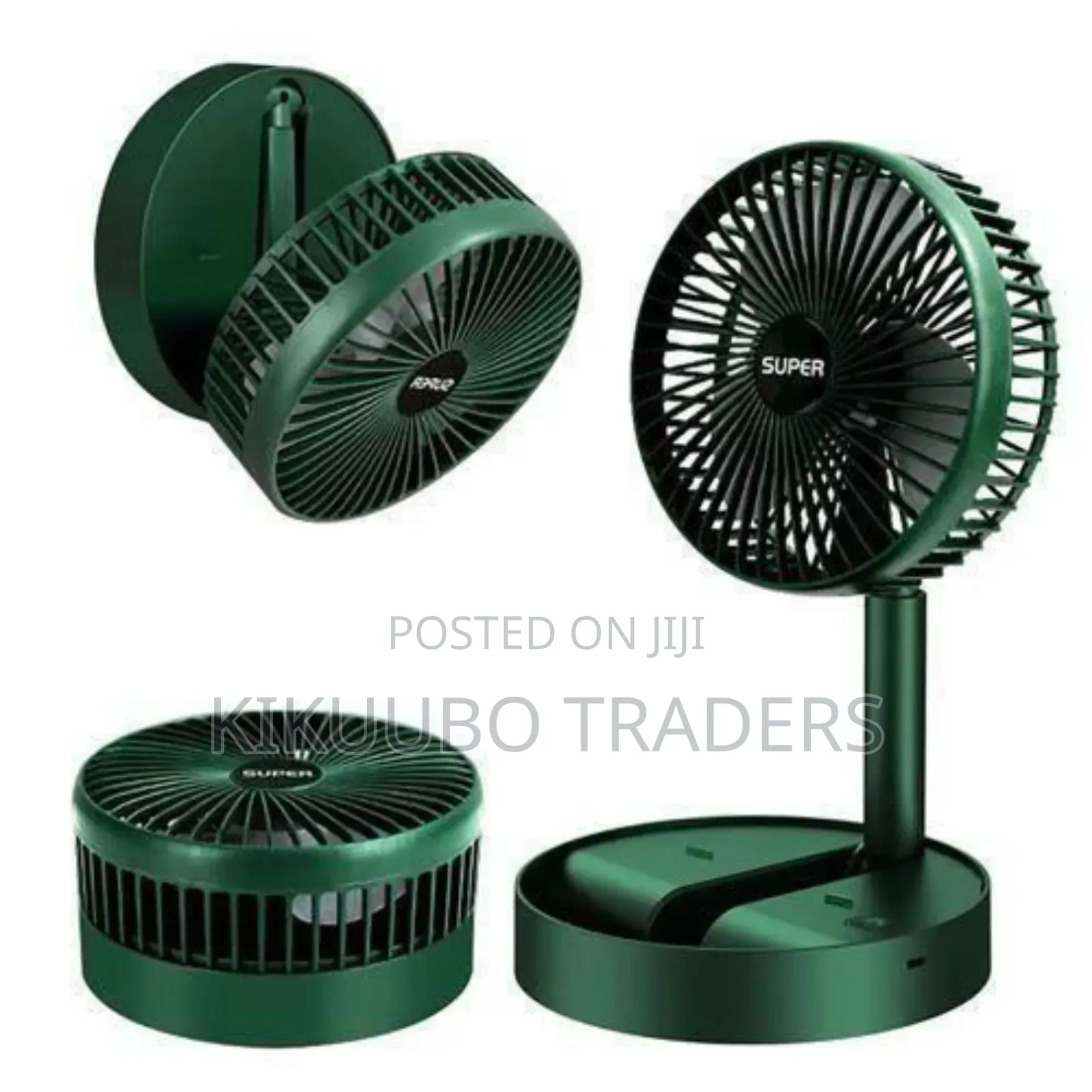 Rechargeable Usb Table Fan