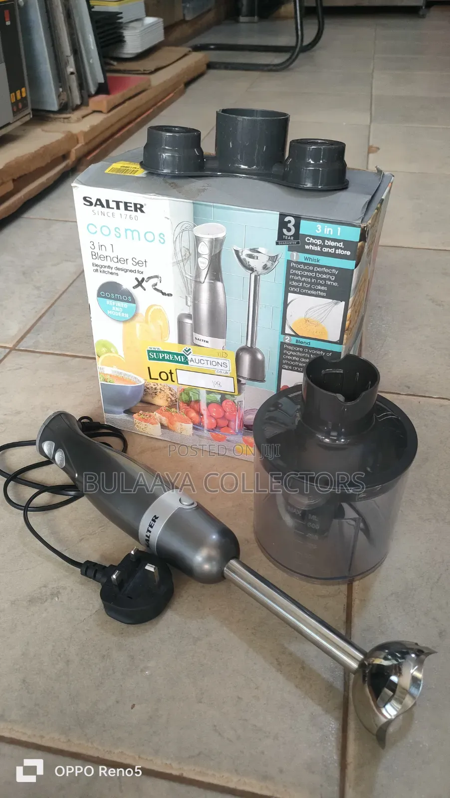 Salter Cosmos 3-in-1 Hand Blender Set.