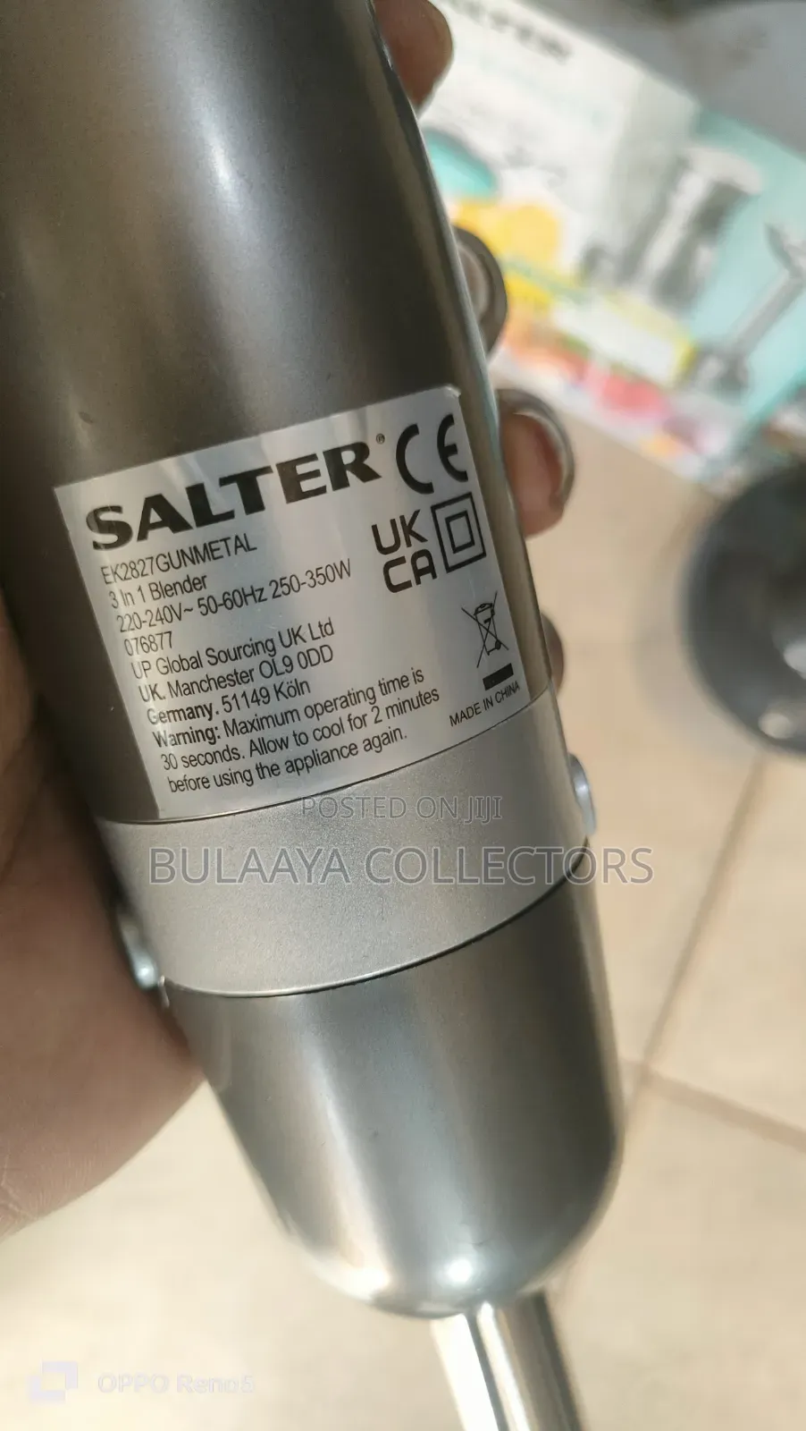 Salter Cosmos 3-in-1 Hand Blender Set.