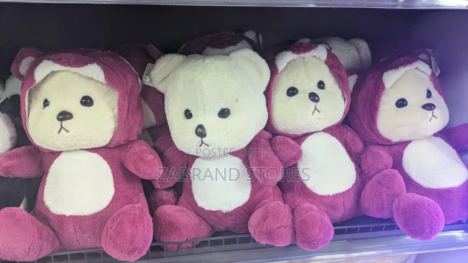 Plush Strawberry Bear Toy