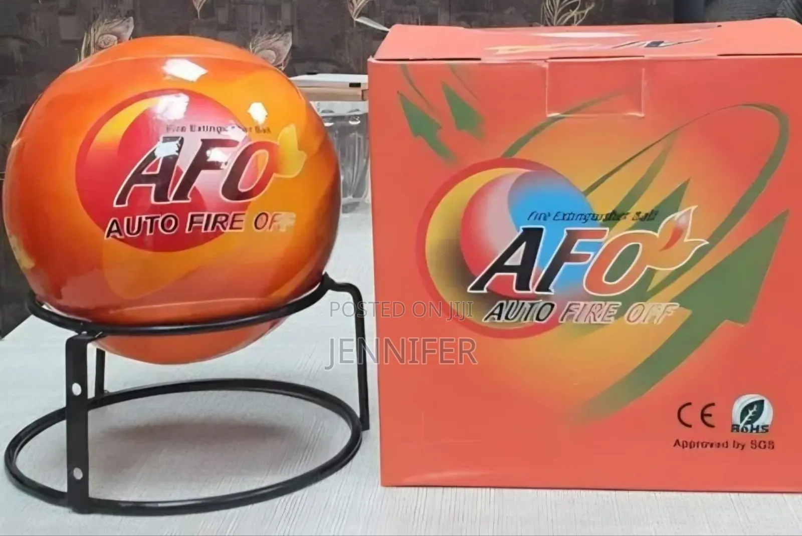 Afo (Auto Fire Off) Fire Extinguisher Ball