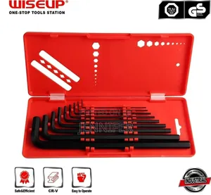 Wiseup 9-Piece Hex Key Set(Allen Wrench Set)