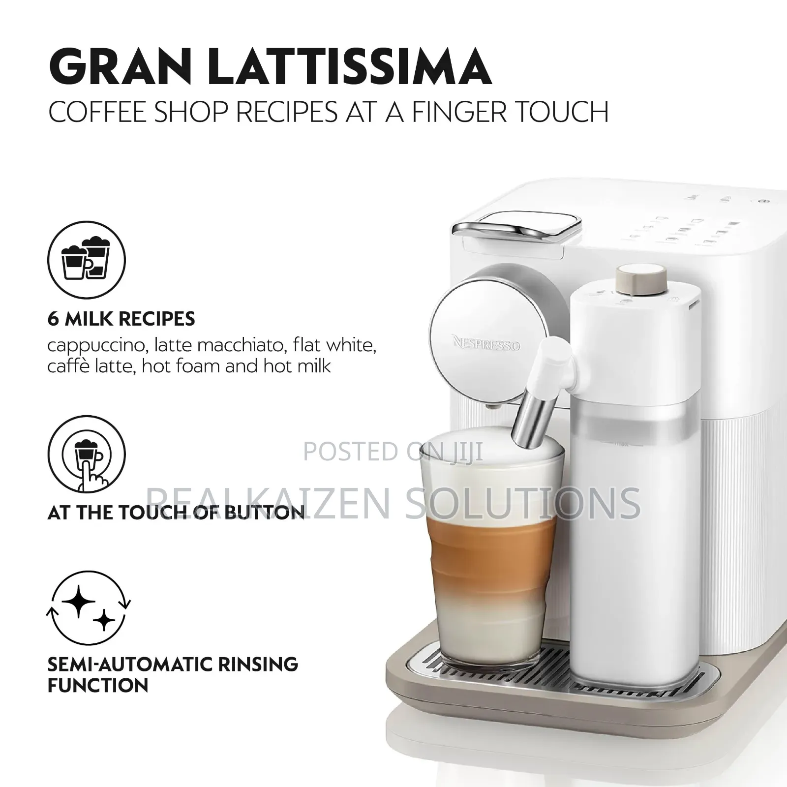 Nespresso Gran Lattissima Coffee Machine