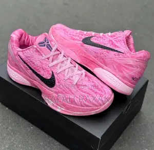 Original Nike Kobe 6 Protro “Strawberry” Basketball Sneakers