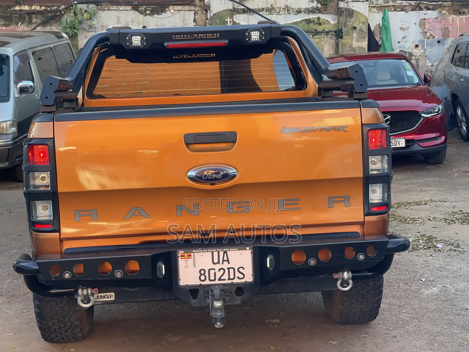 Ford Ranger Wildtrak 2016 Orange