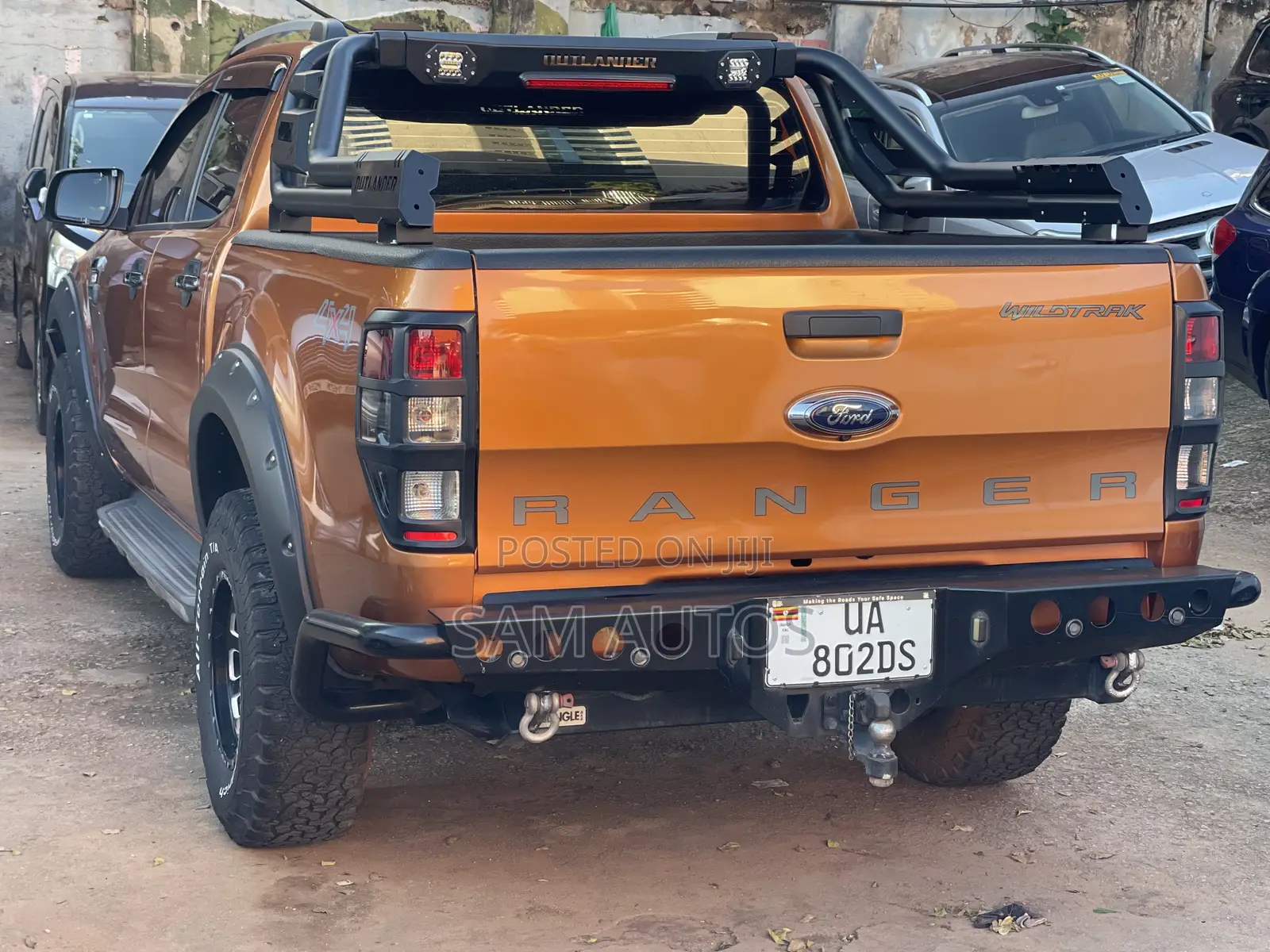 Ford Ranger Wildtrak 2016 Orange