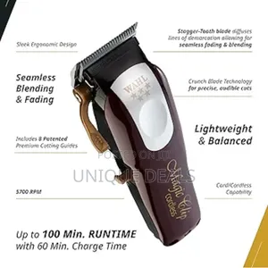 Wahl Professional 5 Star Magic Clip Cordless Hair Clipper