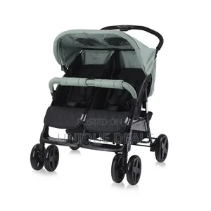 Twin Stroller for Two Babies, Foldable Double Infant Toddler Sit