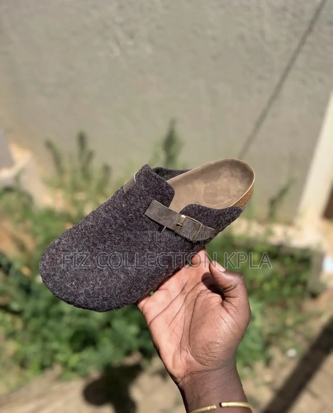 Wool Birkenstock Clog
