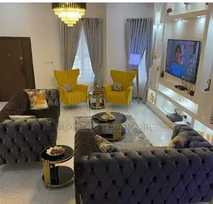 Tuft Sofa Set