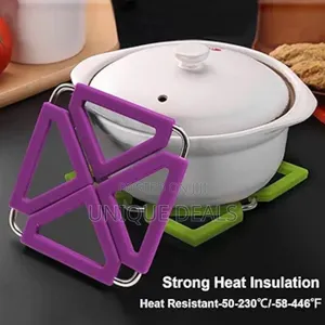 Silicone Trivet Mat Expandable Hot Pot Holder