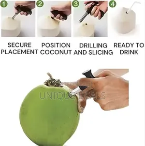 Stainless Steel Coconut Opener Tool